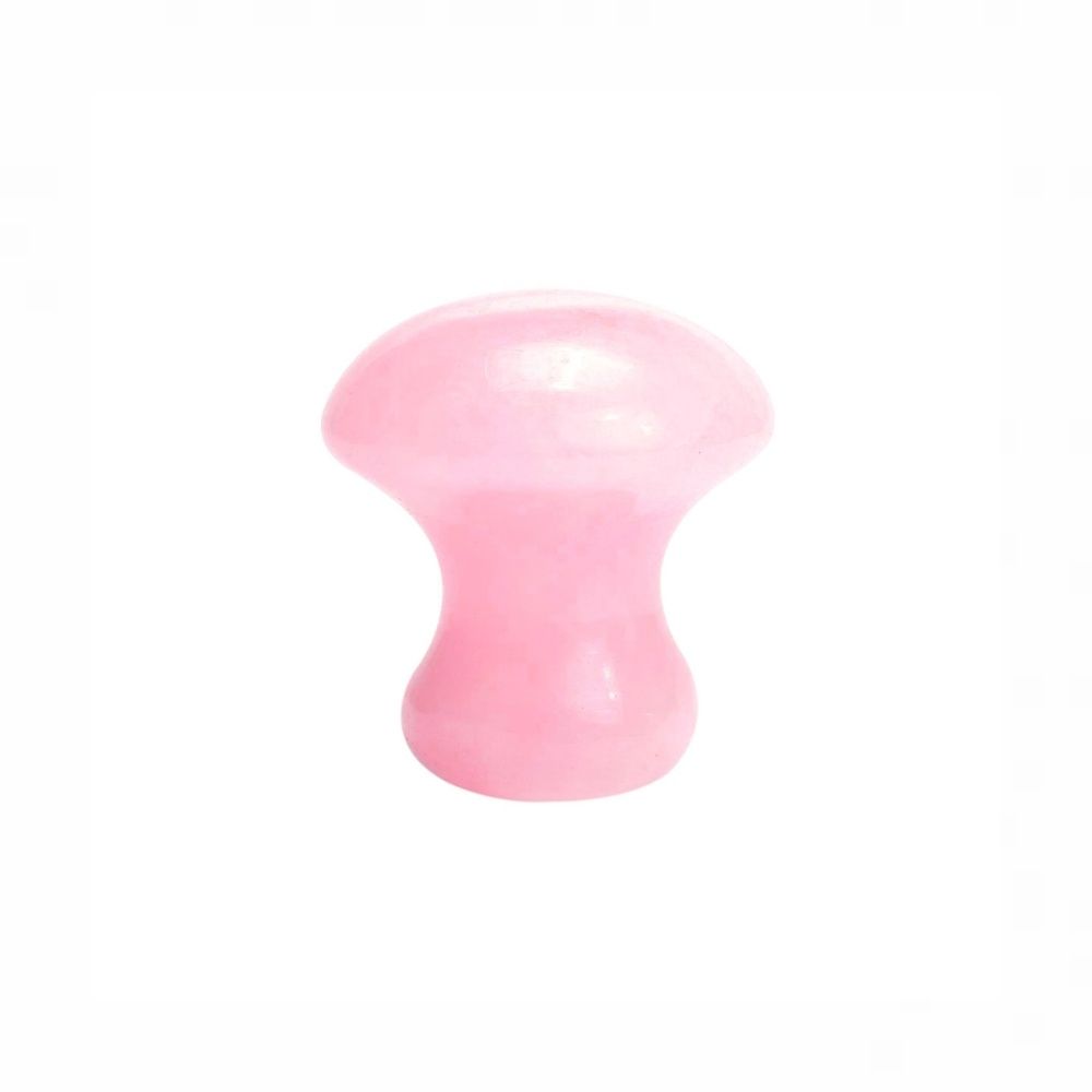 Cogumelo de Massagem de Quartzo Rosa - Smart GR